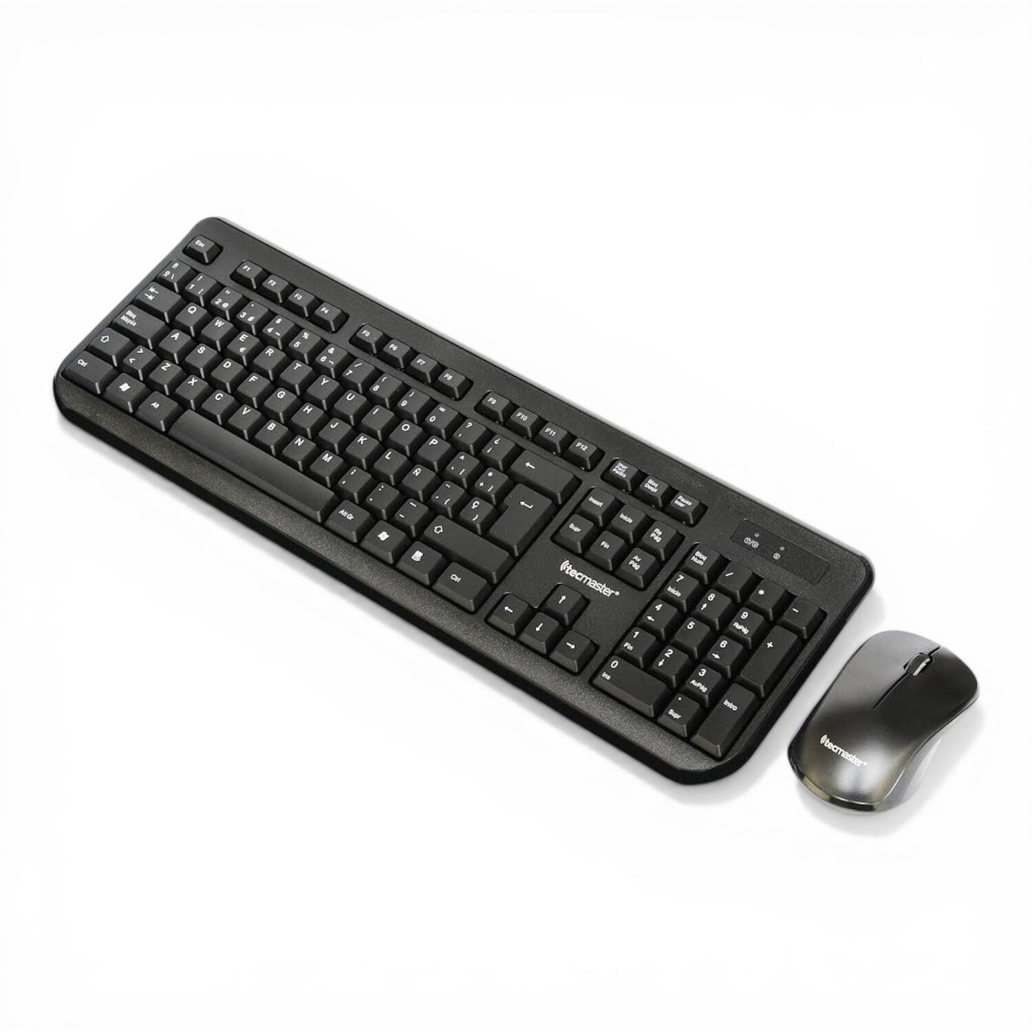 Kit Teclado Mouse Tecmaster Tm-100512 Inal&aacute;mbrico 2,4ghz image number 1.0