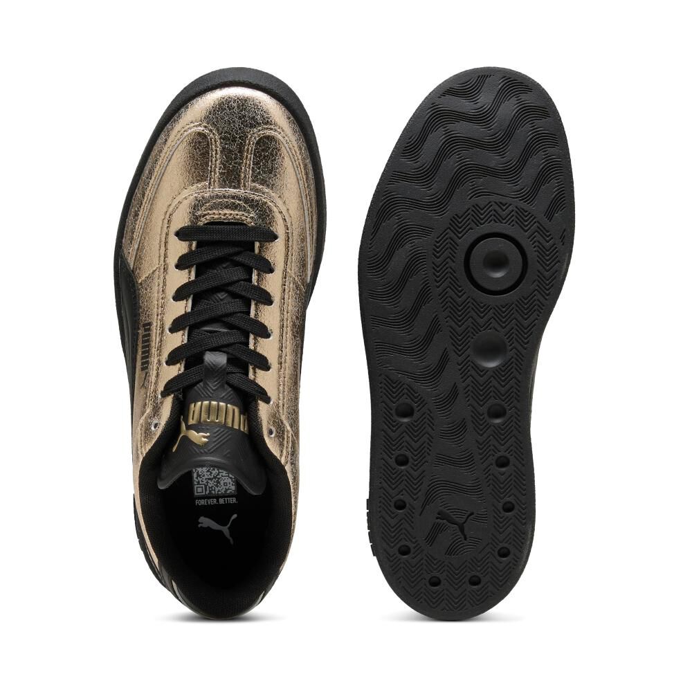 Zapatilla Urbana Unisex Puma Puma Club Ii Era Metallic Whisper Oro image number 3.0