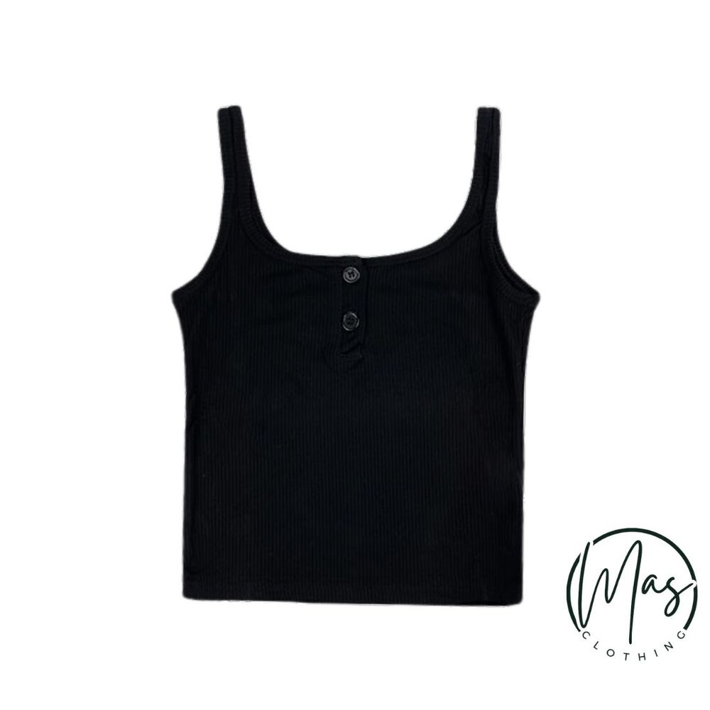 Pack 6 Poleras Mujer Sin Mangas Con Botones Algodón Colores Surtidos image number 6.0