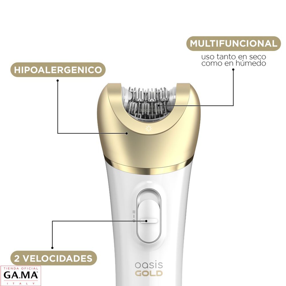 Depiladora De Pinzas Gama Oasis Gold Wet&dry image number 2.0