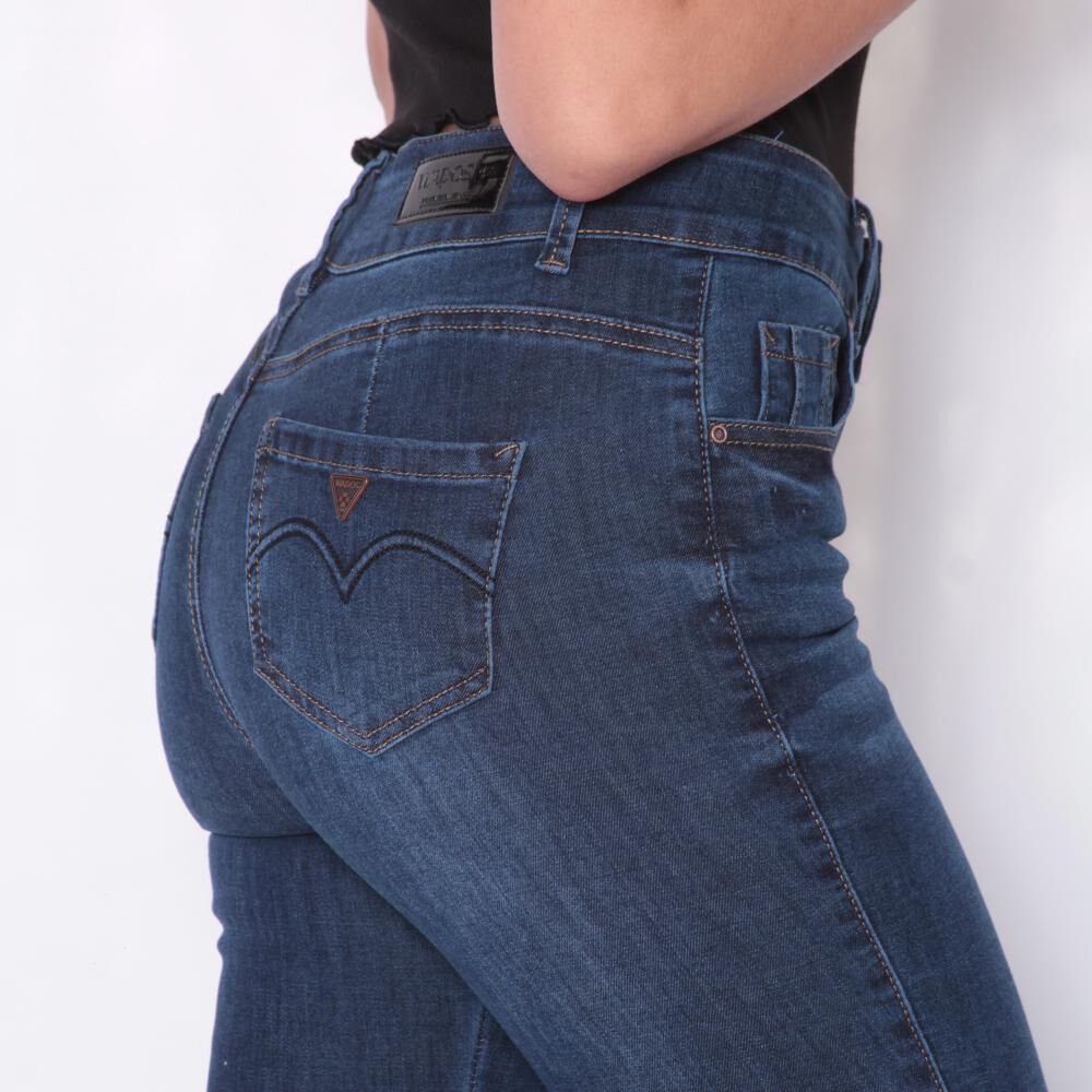 Jeans Mujer Straight Wados