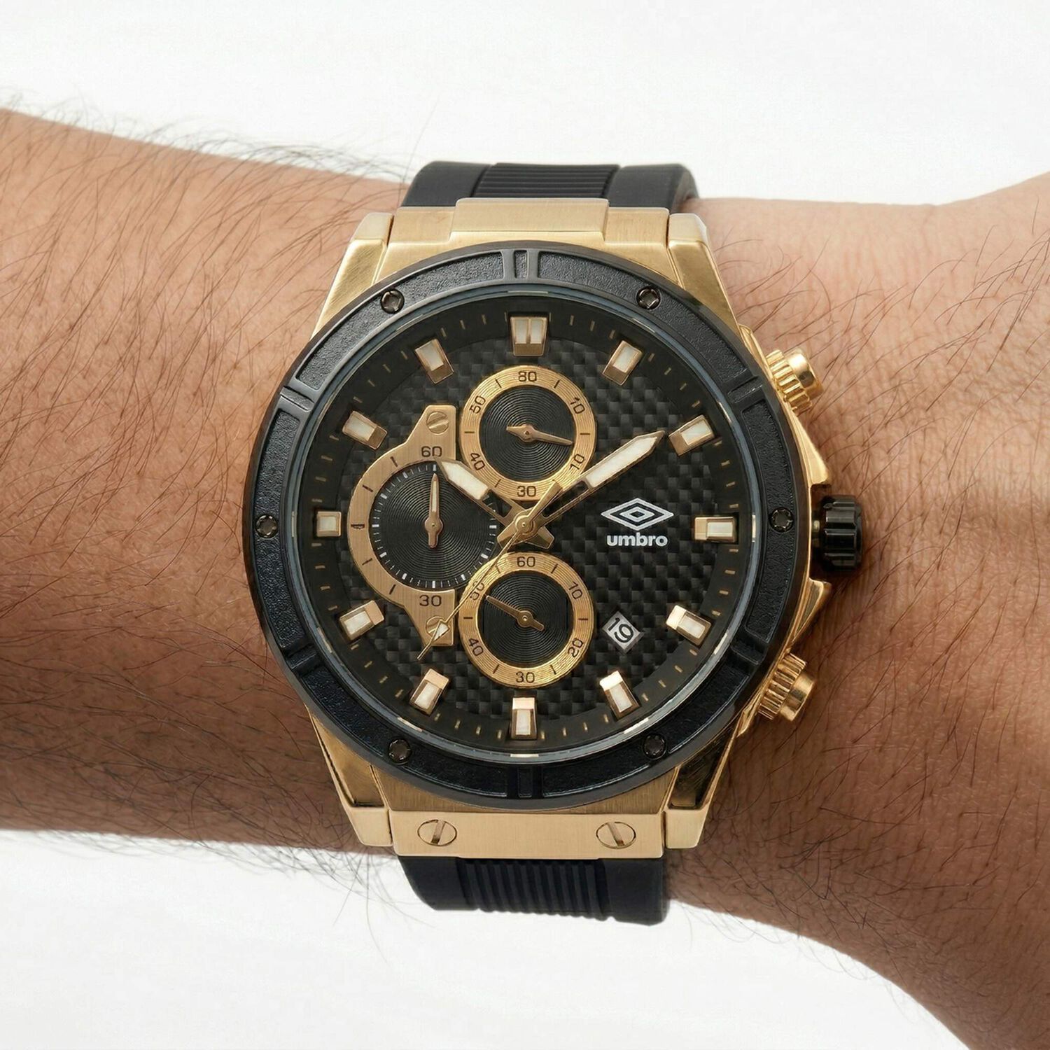 Reloj An&aacute;logo Hombre Umbro Plus Negro Umbp-1500-160 image number 2.0