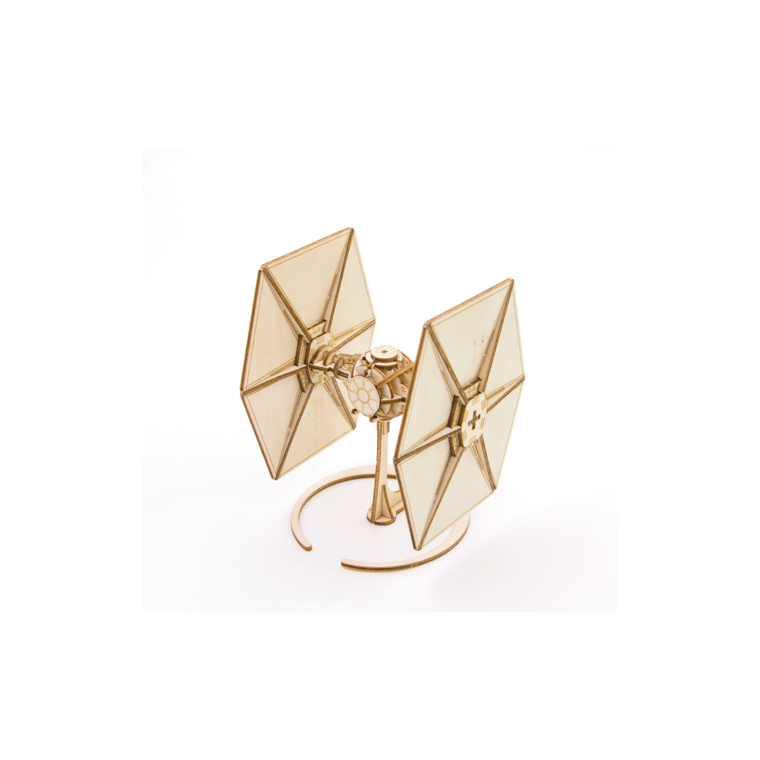 Star Wars: Tie Fighter - Libro Y Modelo Para Armar 3d-madera image number 1.0