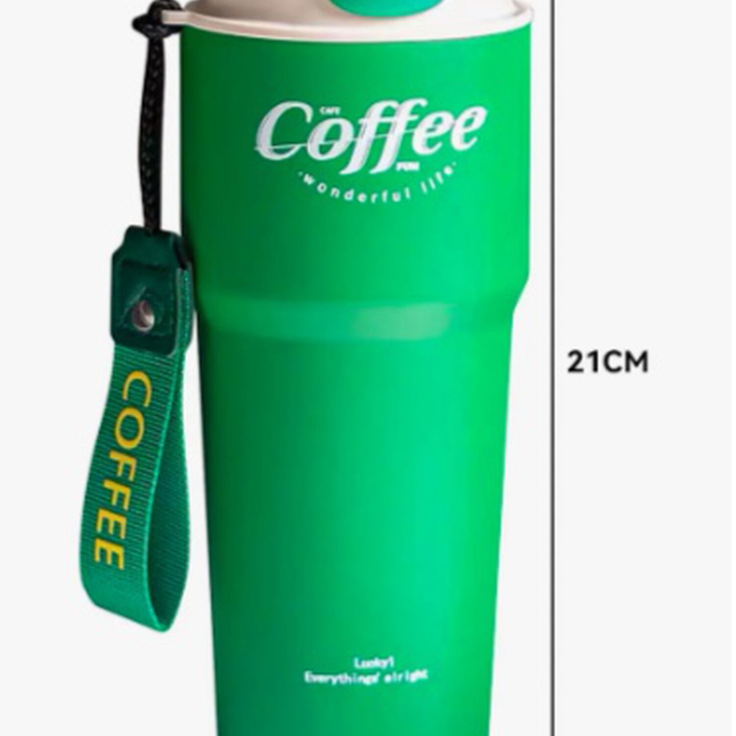 Termo Para Cafe Mug Verde image number 4.0