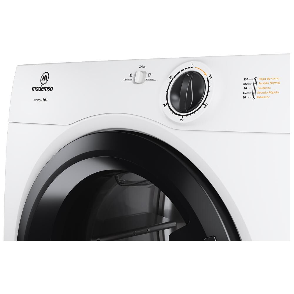 Secadora De Ropa Mademsa 7dbzg Pro / 7 Kilos image number 4.0