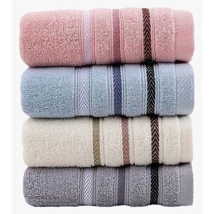 Pack 6 Toallas De Mano Algodon