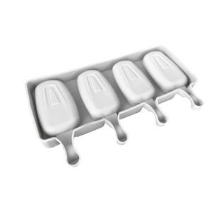 Moldes De Silicona Para Helados Molde Paletas Helado 4 Blanco
