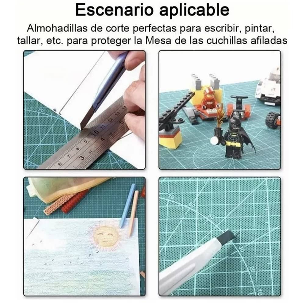 Base Tabla Salvacorte A2 Tapete Mat Cutting 45x60cm 3 Capas image number 3.0