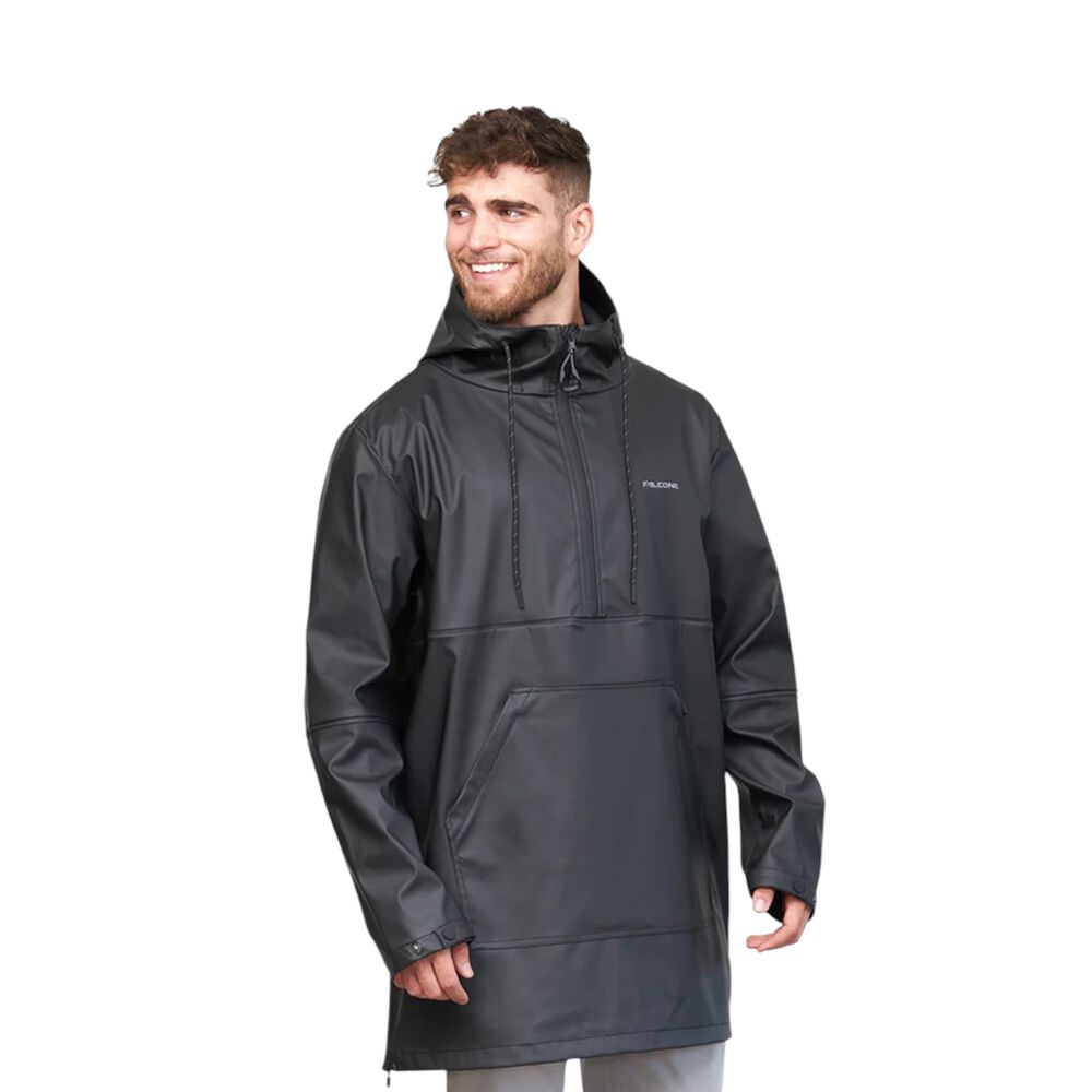 Chaqueta Impermeable Walking Patrol Negro Hombre Falcone image number 1.0