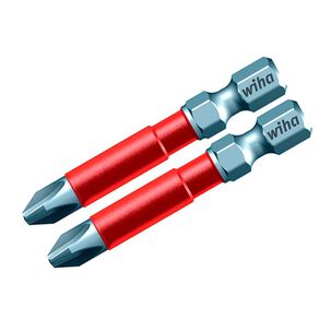 Set De Puntas De Impacto Ph2 Phillips 1/4'' 15und