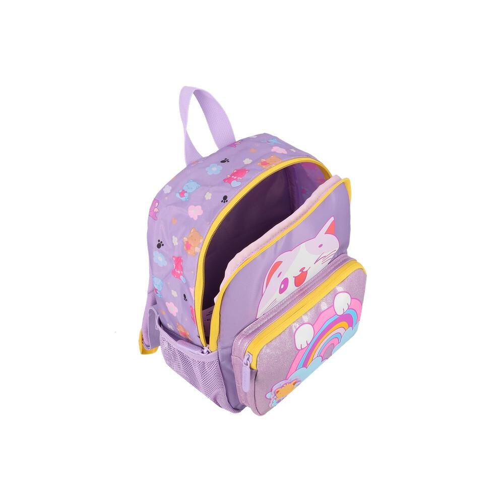 Mochila Xtrem Play-time 6xt Gato Lila image number 3.0