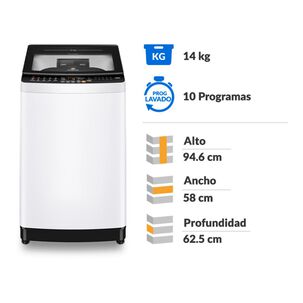 Lavadora Mademsa Mdwmt14w / 14 Kilos