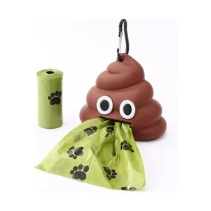 Dispensador De Bolsas Para Caca De Perro Portatil Mascotas