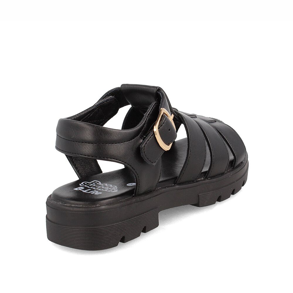 Sandalia Ni&ntilde;a Bubblegummers Dunia Negro image number 3.0