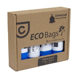 Bolsas Basura Ecobags 4x40 Bebesit