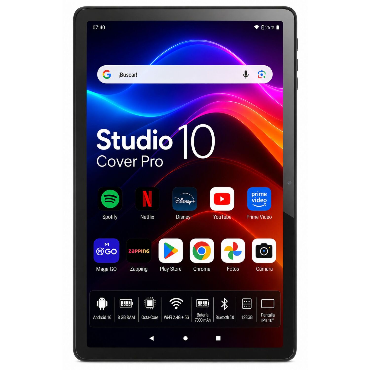 Tablet 10" Android 16 Octa-core / 8gb Ram/ 128gb image number 1.0