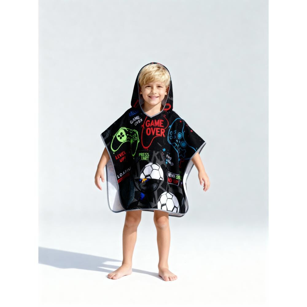 Toalla Playa Capucha Casaideal Kids Win / 75 X 150 Cm image number 1.0