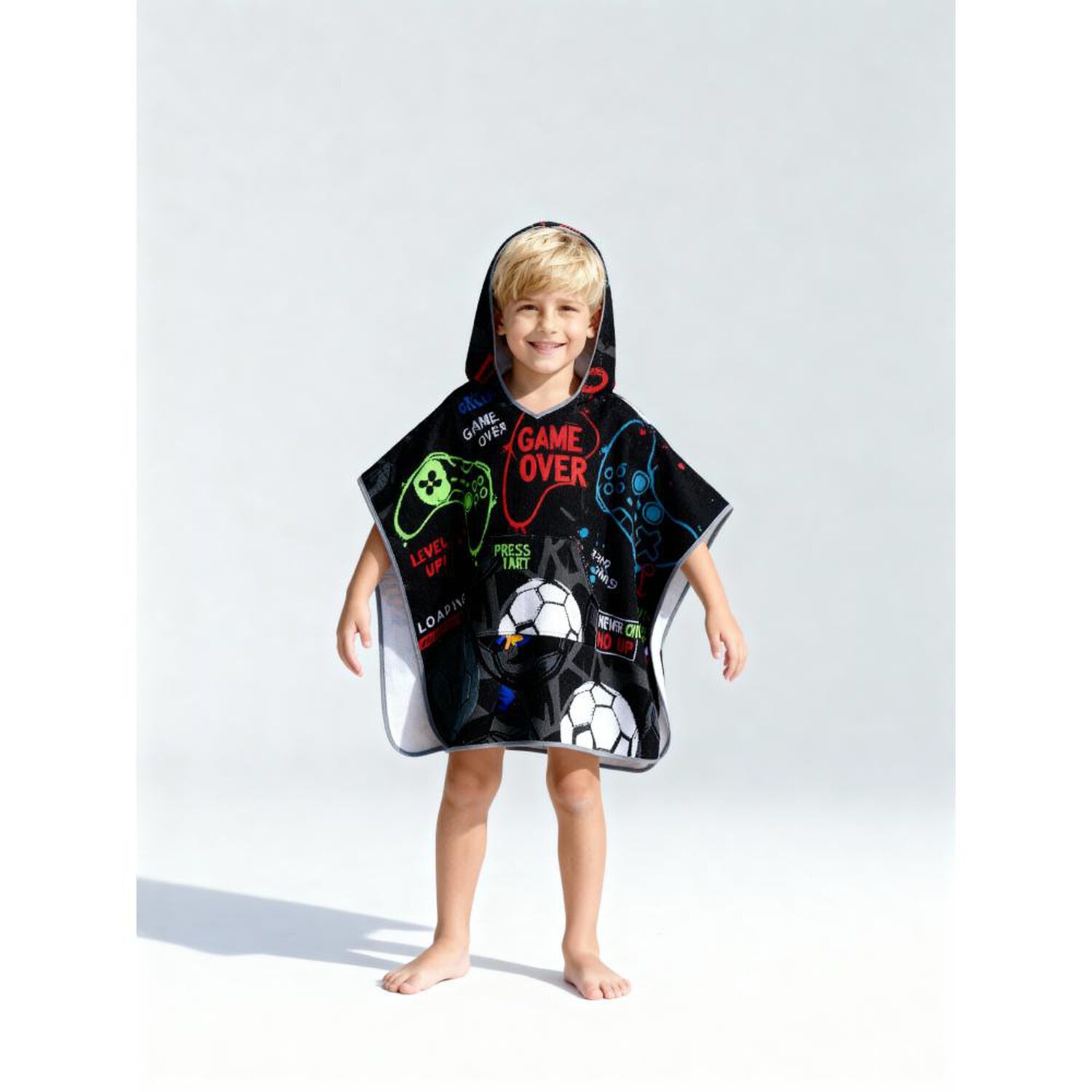 Toalla Playa Capucha Casaideal Kids Win / 75 X 150 Cm image number 1.0