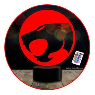 L&aacute;mpara 3d Thundercat Control Remoto 16 Color Estoykuku