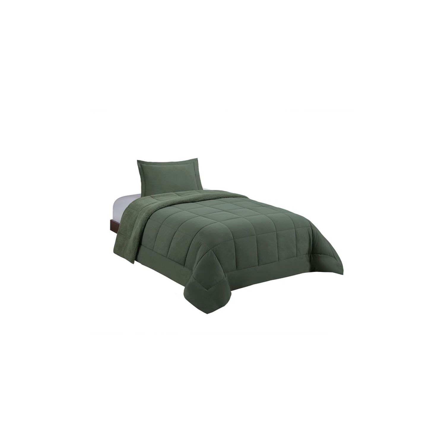 Plumon Andes Velvet Matte Verde 1.5 Pl image number 0.0