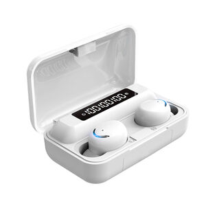 Audífonos True Wireless Bluetooth Indicador Blanco