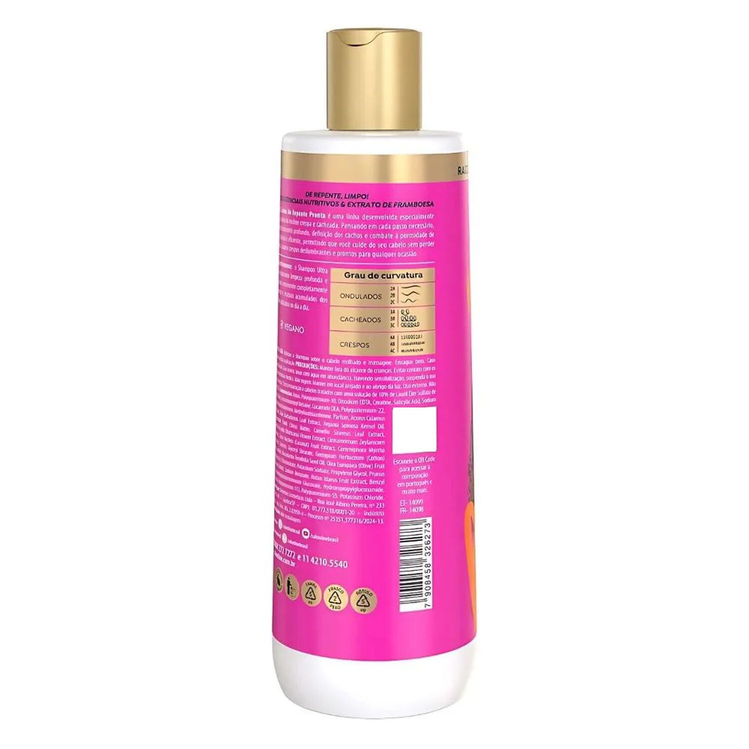 Sos Shampoo Ultra Gloss Pronta 500ml Salon Line image number 1.0