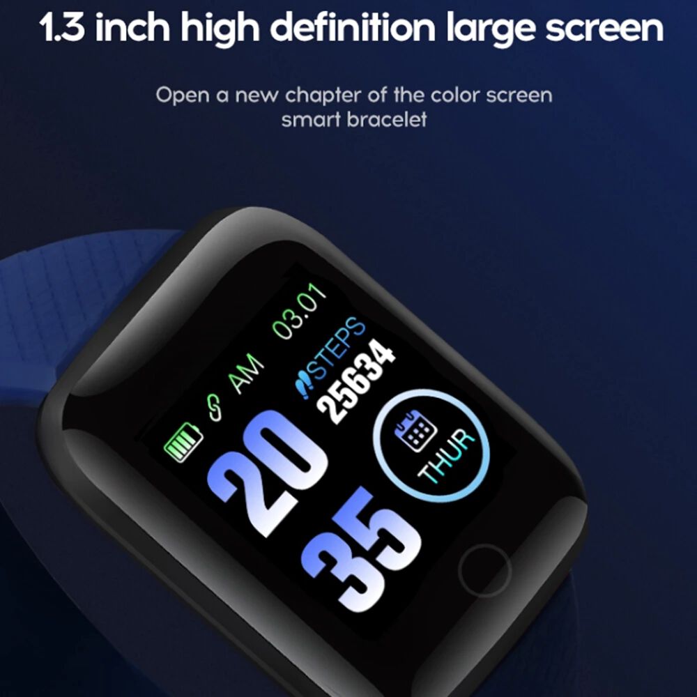 Smartwatch Touch Deportivo Multi Funciones Deportivas Rojo image number 4.0