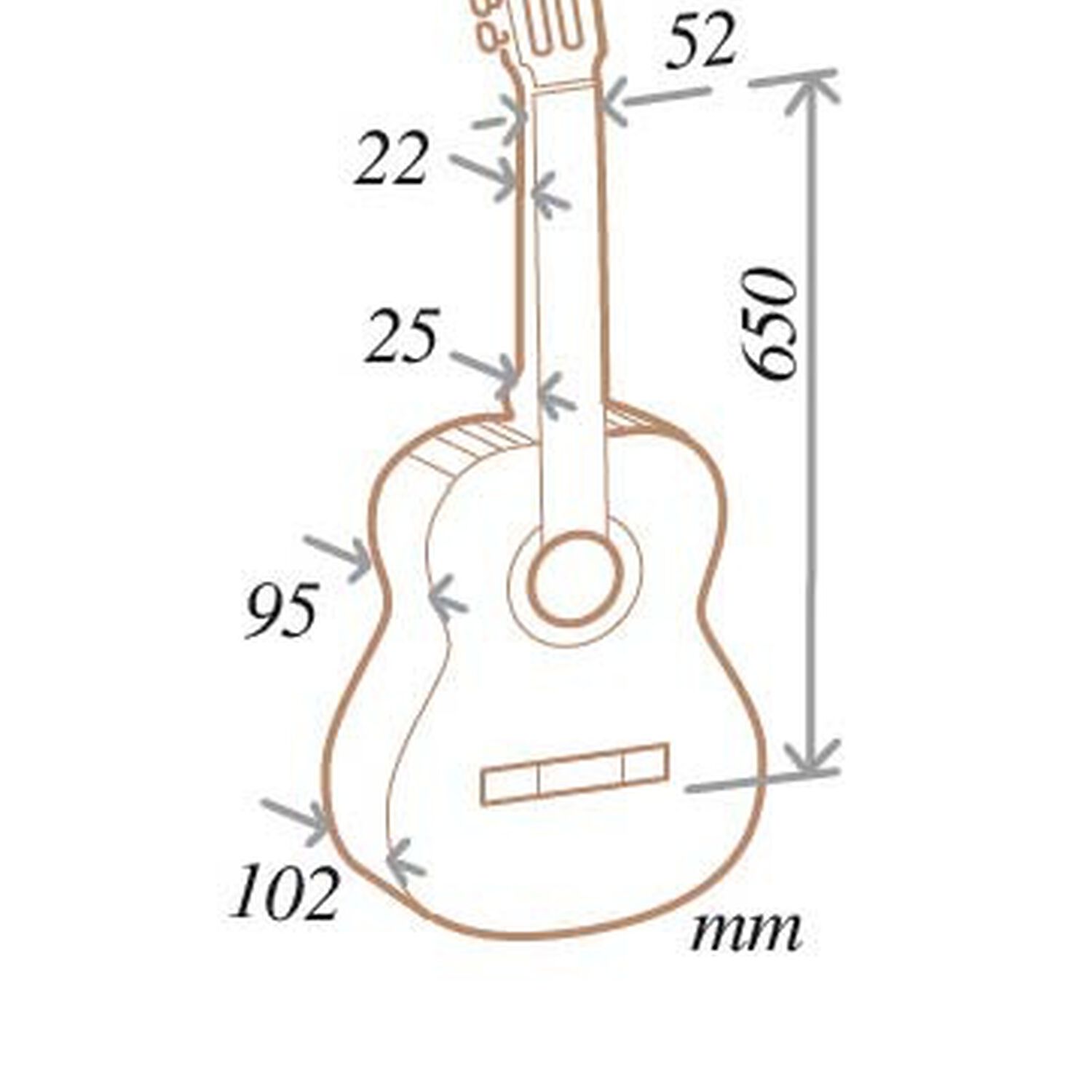 Guitarra Cl&aacute;sica Almansa Cedro/abeto 402 image number 1.0