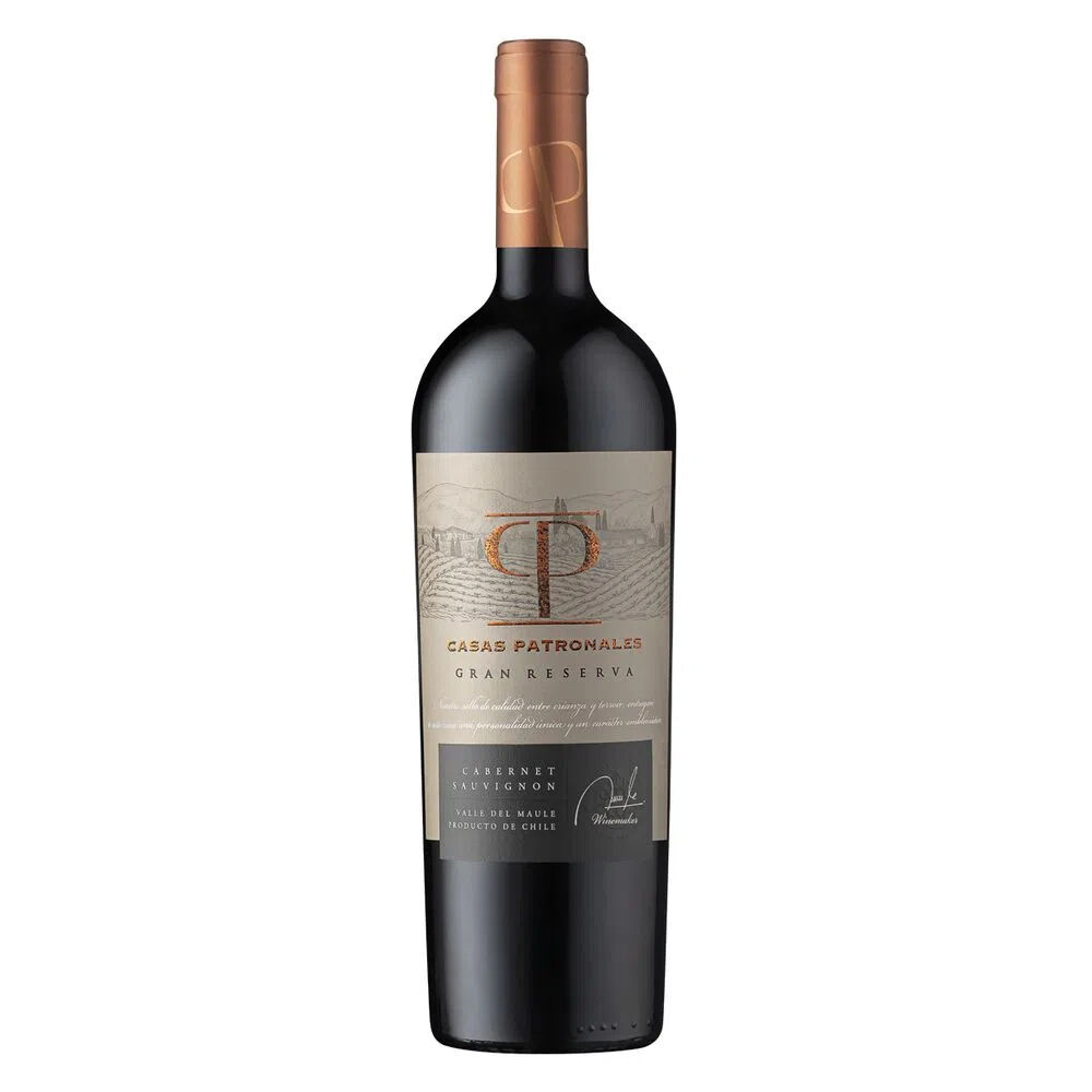 Vino Casas Patronales Gran Reserva Cabernet Sauvignon (14,5% 750ml) image number 0.0