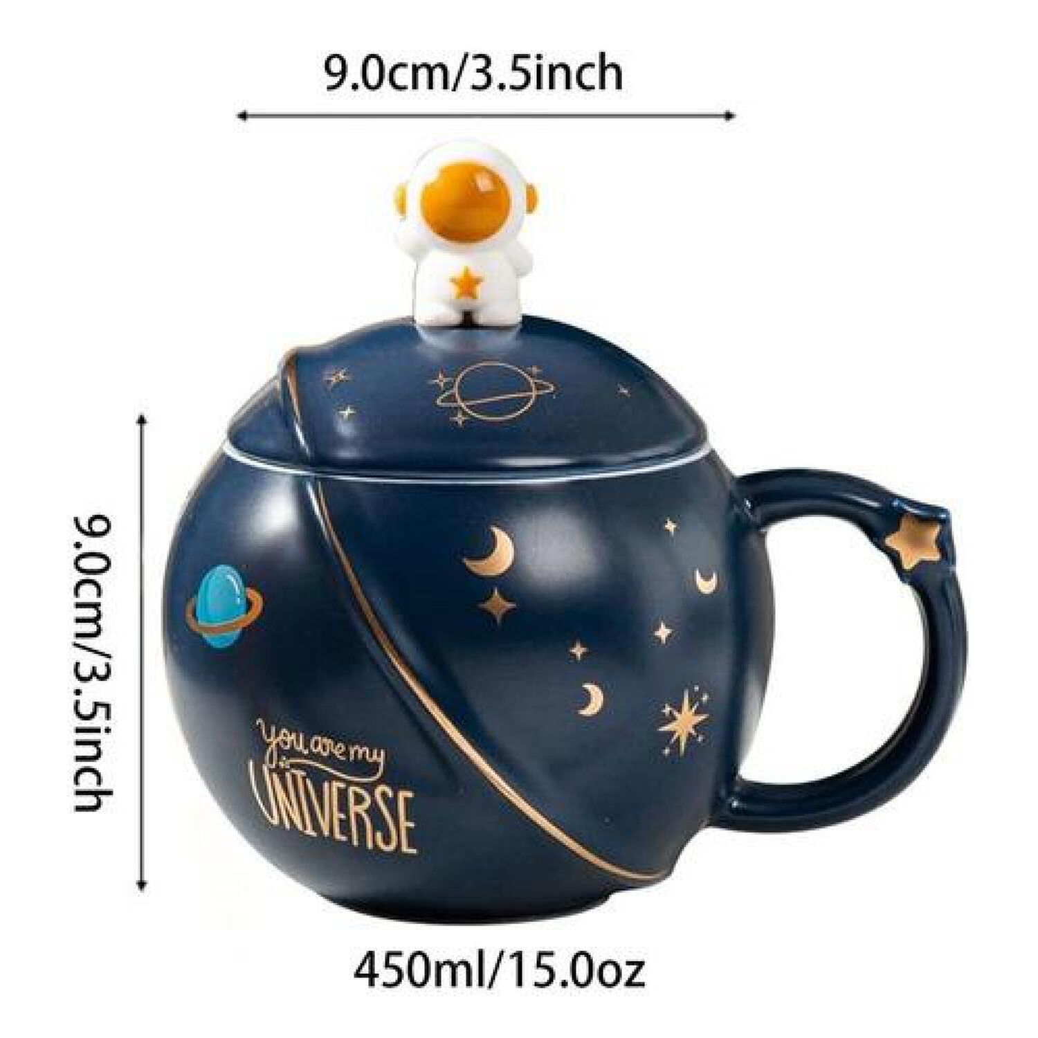 Taz&oacute;n Astronauta Space Walk Galaxy Kawaii image number 4.0