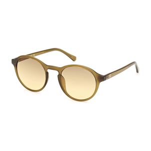 Lentes De Sol Verde Oscuro Transparente Degrad&eacute; Guess