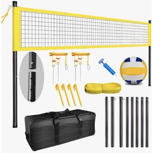 Malla Voley Set De Red V&oacute;leibol