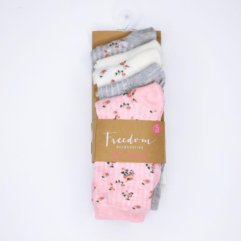 Pack Calcetines Mujer Freedom / 5 Unidades image number 0.0