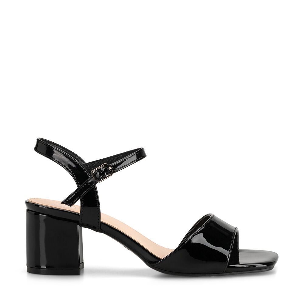 Sandalia Casual Taco Negra Mujer Weide Gh79 image number 0.0