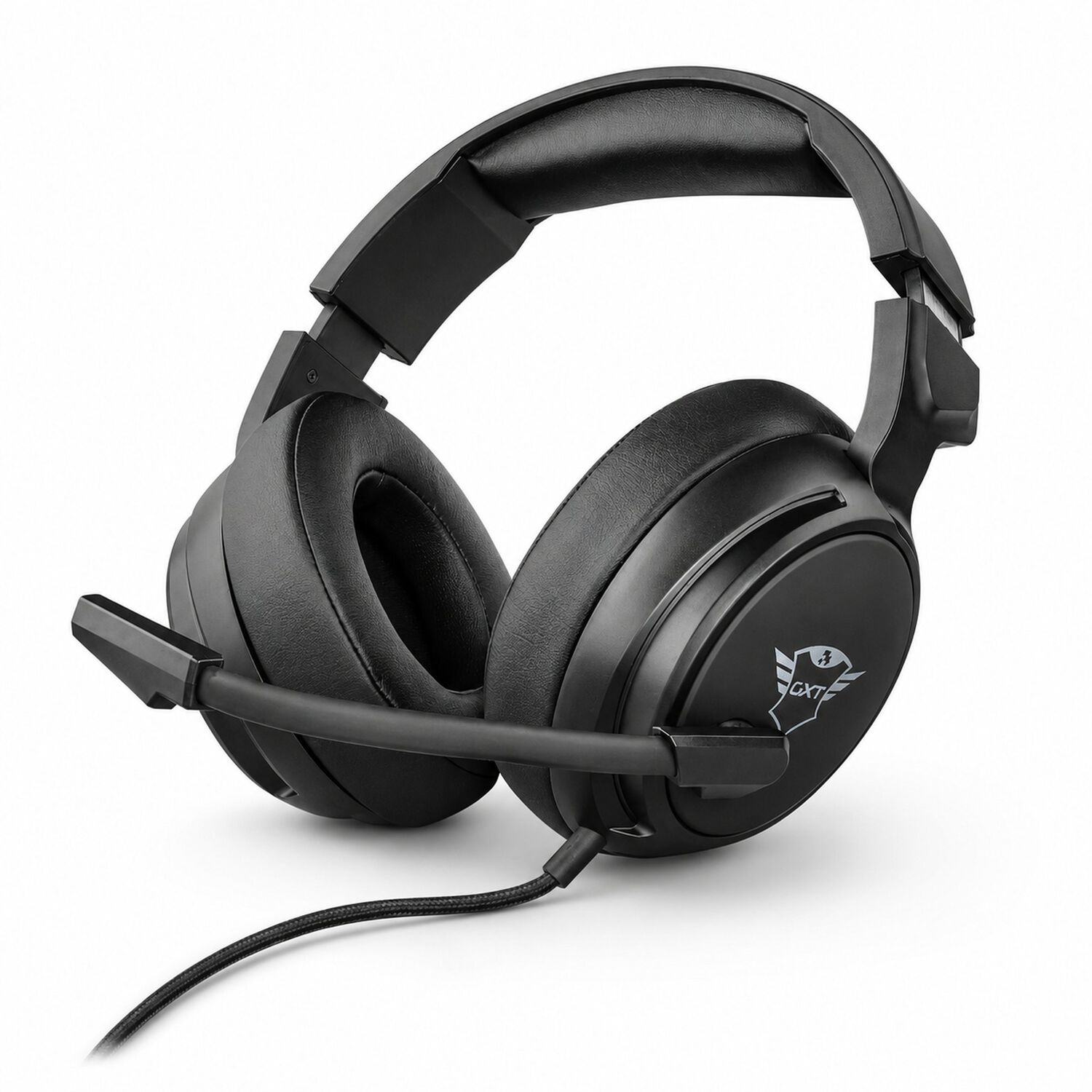 Audifonos Gamer Trust Pylo Gxt 433k Black Multiplataformas image number 1.0