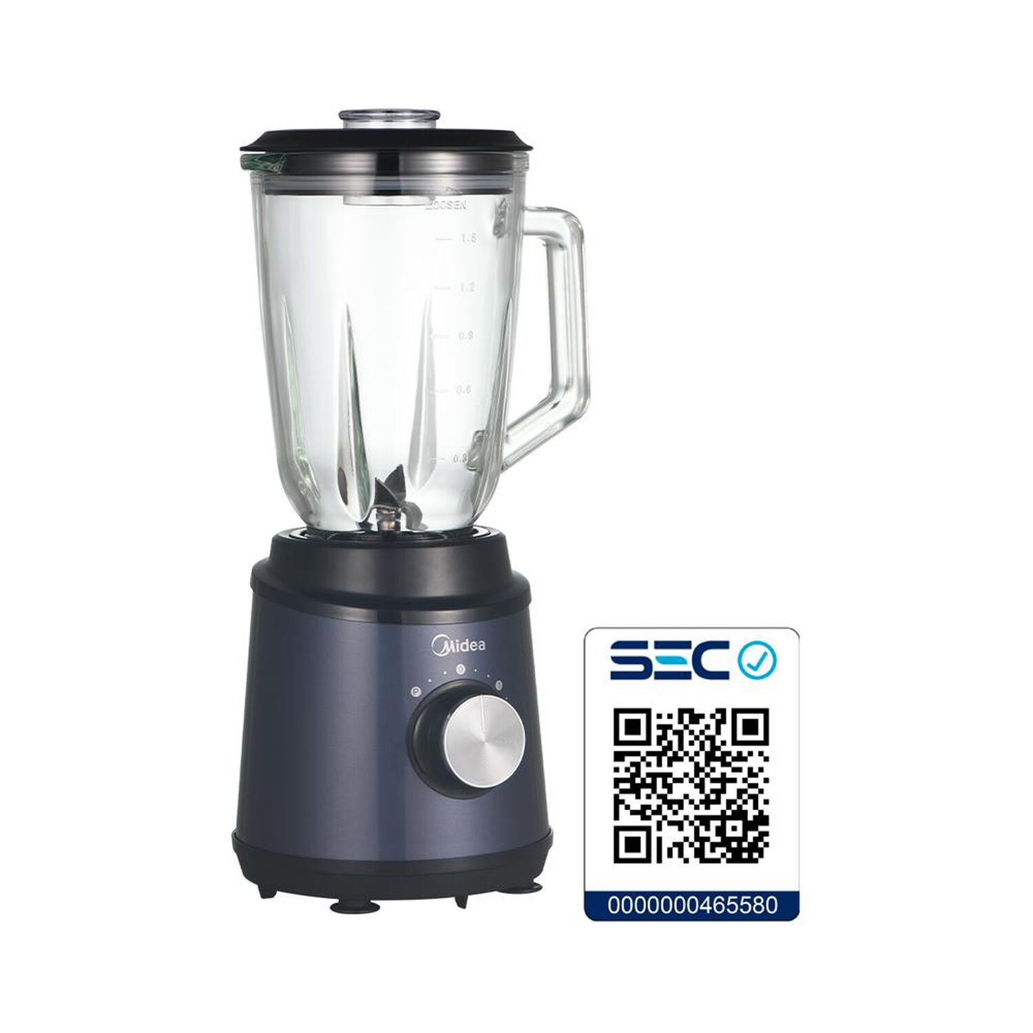 Licuadora Midea MJ-BL6006BL / 1.5 Litros / 800W image number 7.0