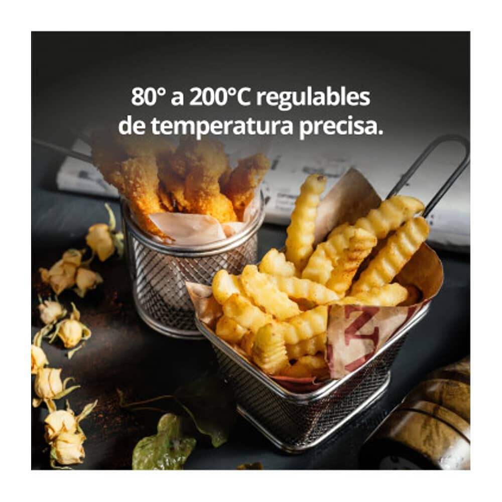 Freidora De Aire 6l Thor Power Heat Xl 1700w image number 7.0