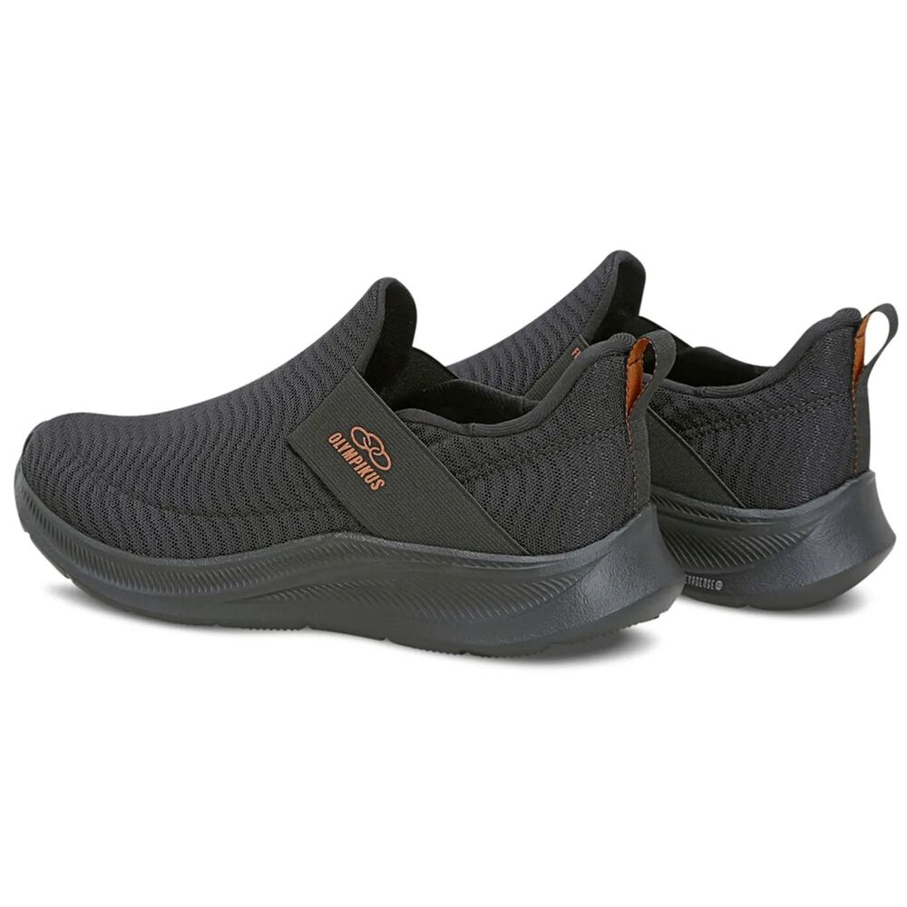 Zapatilla Infantil Flutua Negro Olympikus image number 3.0