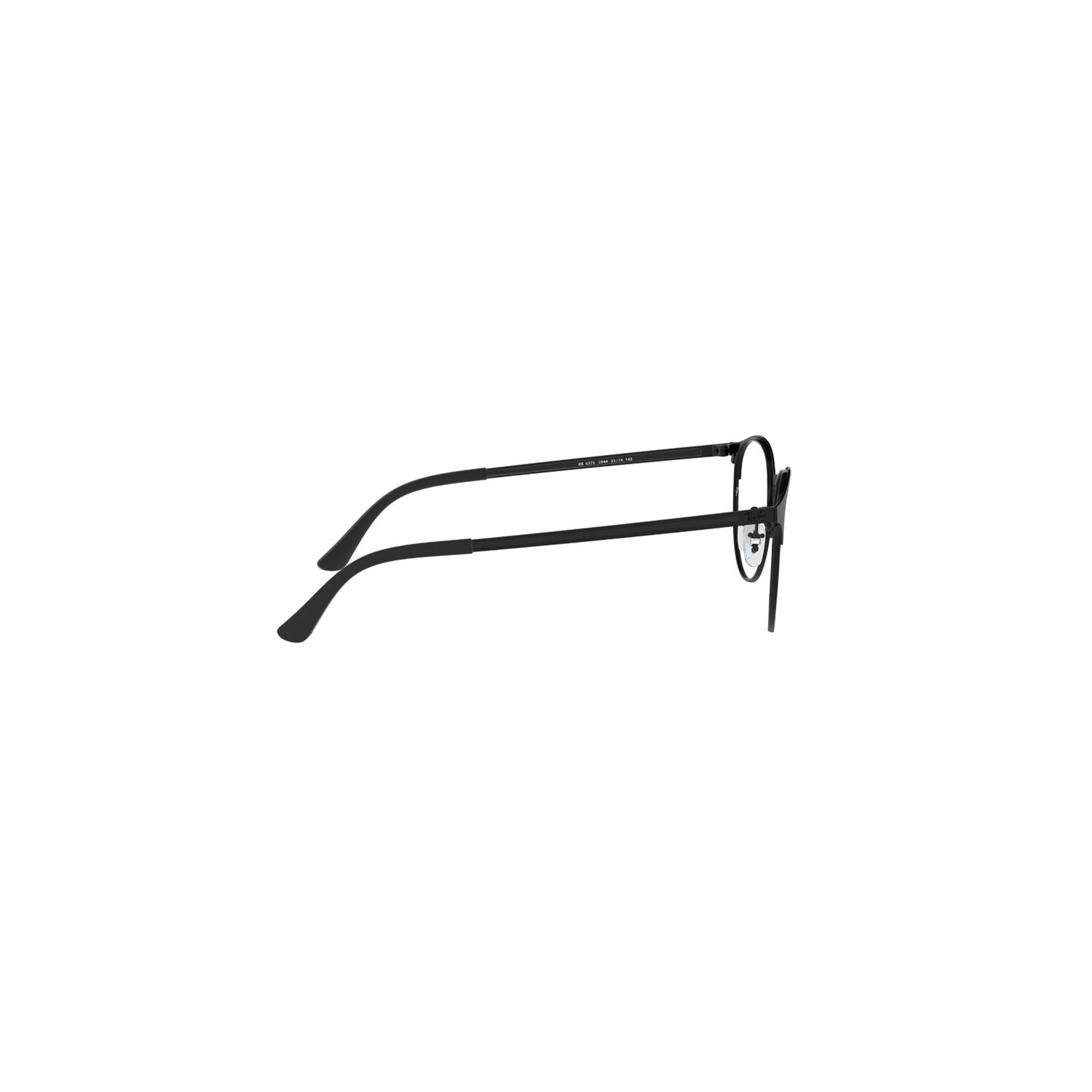 Lentes &Oacute;pticos Black On Matte Black Ray-ban Optical image number 9.0