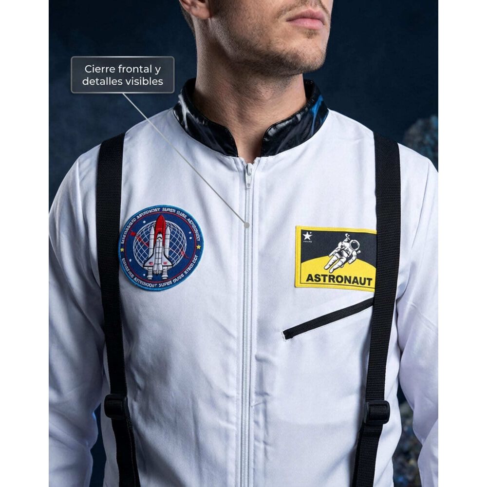 Disfraz Astronauta Cosplay Juego Rol Traje Espacial Ni&ntilde;os image number 21.0
