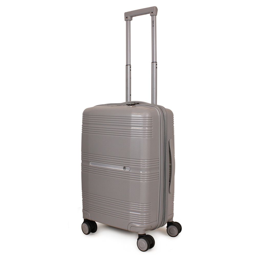 Pack Maleta Cabina Con Usb Chic Gris 10k + Estuche Spark Silver image number 3.0