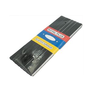 El&aacute;stico Negro N&deg;6 (10mm) De Ancho, Pieza De 10 Mts