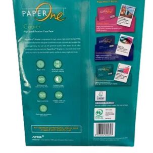 Resma Papel Tipo Carta Paper One