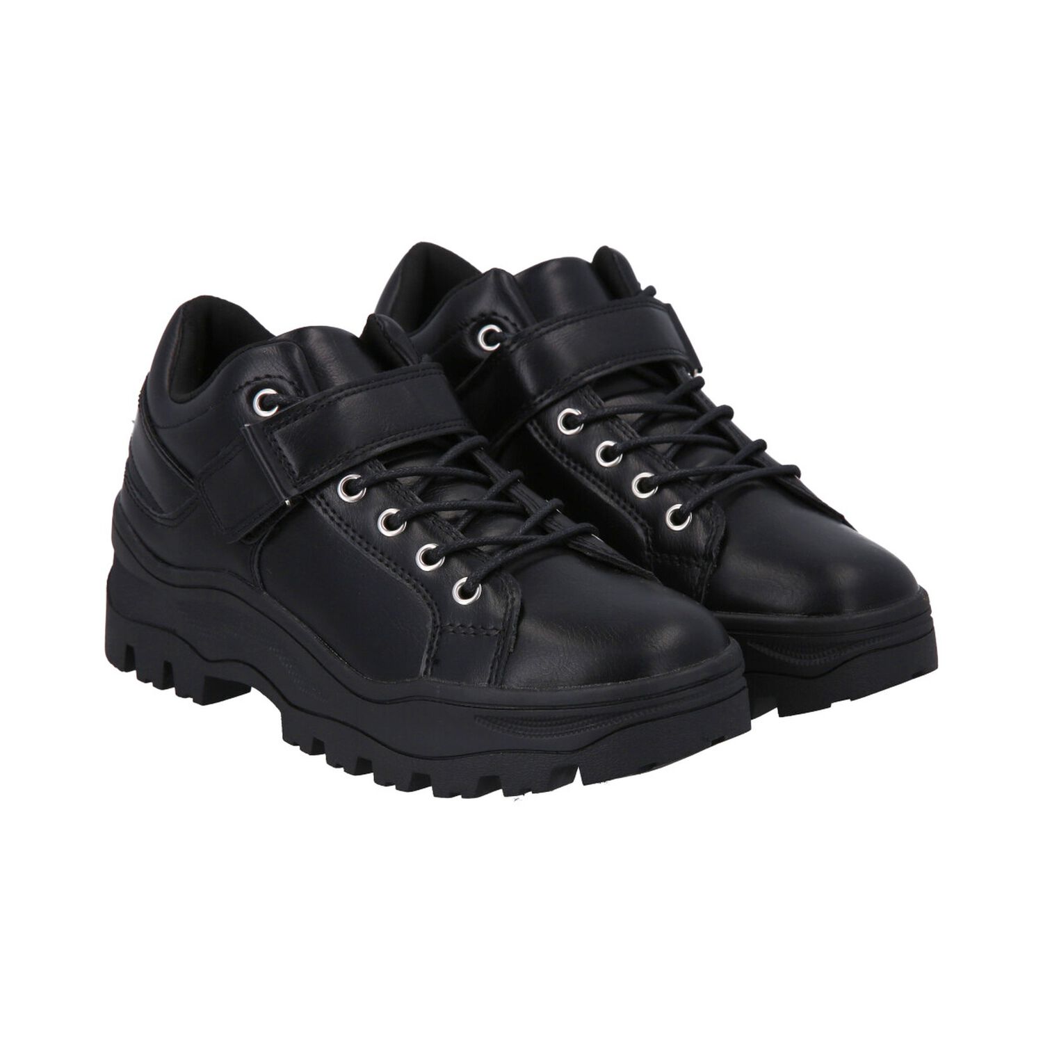 Zapatilla Urbana Mujer Negro Solid Police image number 3.0