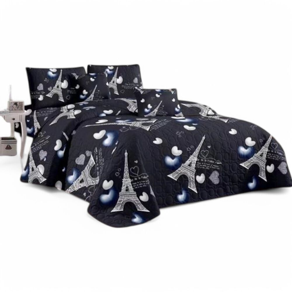 Cubrecama De Verano 1.5 Plazas Quilt + 1 Funda De Almohada Cobertor Delgado Qvr1-61 image number 0.0
