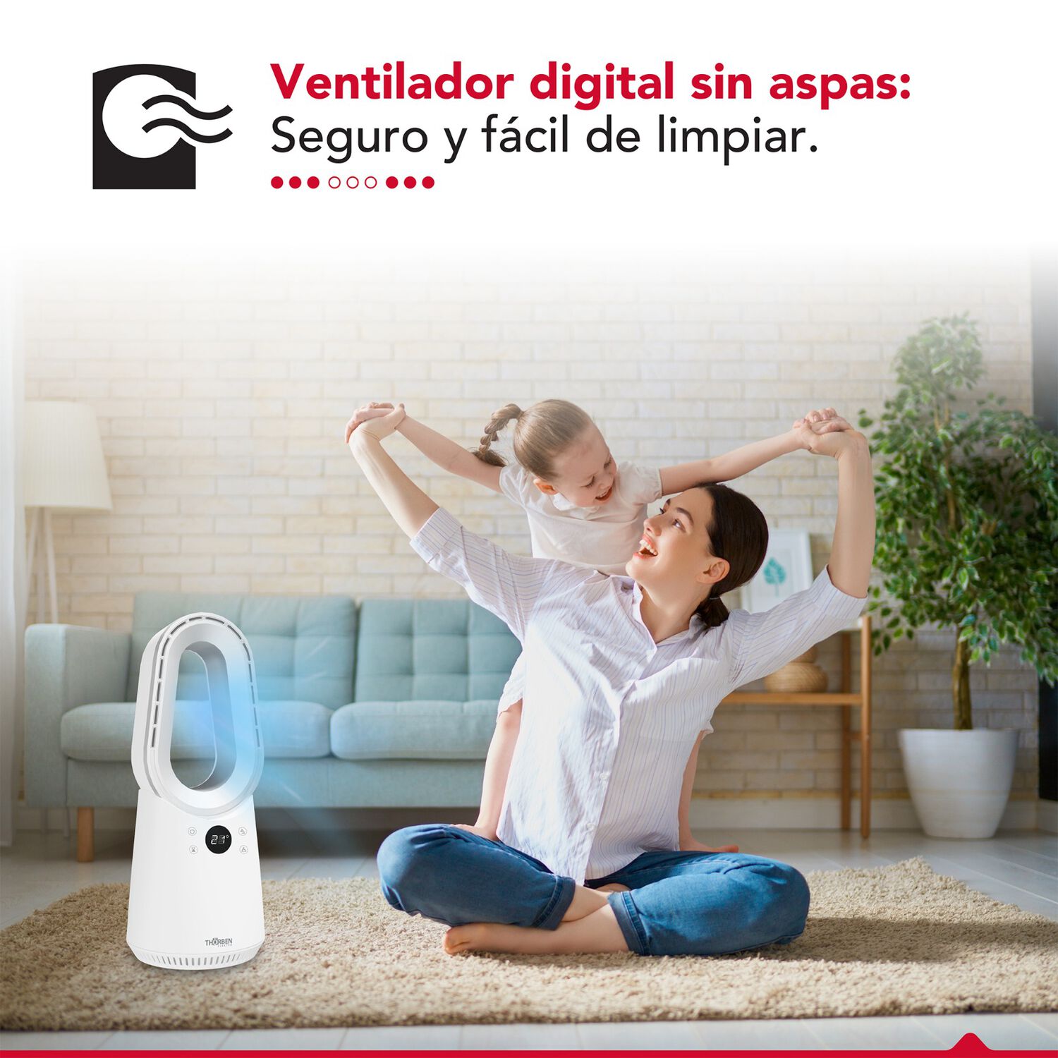 Ventilador Sin Aspas Thor Bladeless Digifan image number 2.0