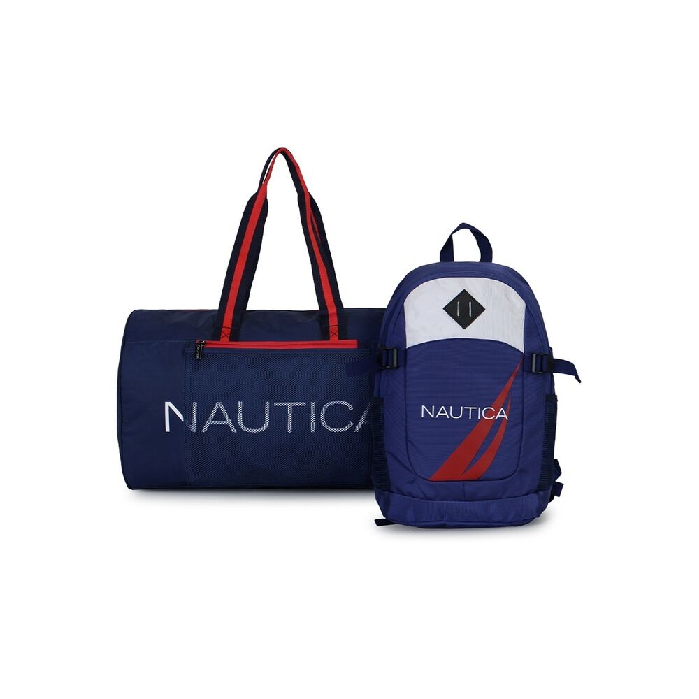 Bolso Aries + Mochila Atlas Azul Nautica image number 0.0