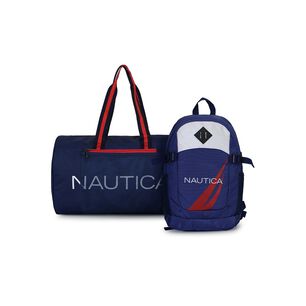Bolso Aries + Mochila Atlas Azul Nautica