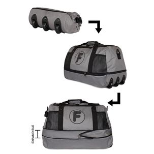 Bolso Tipo Mochila Con Ruedas Goliat Gris F La Maleta De Chile