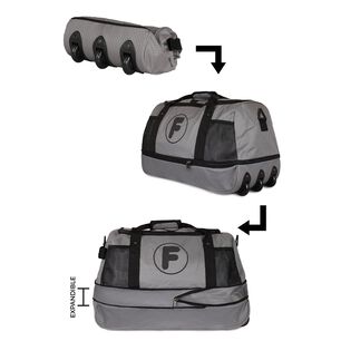 Bolso Tipo Mochila Con Ruedas Goliat Gris F La Maleta De Chile
